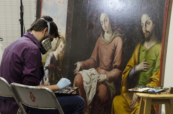 Conoce el fascinante mundo de la restauración en San Ildefonso
