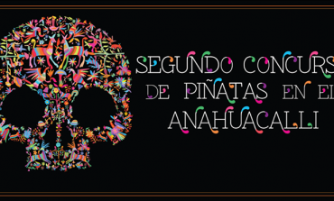 Crea una calavera de piñata, para el Museo Anahuacalli