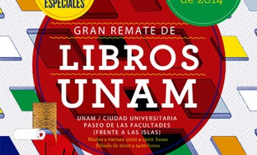 Encuentra libros desde $10 pesos en el Gran Remate de la UNAM
