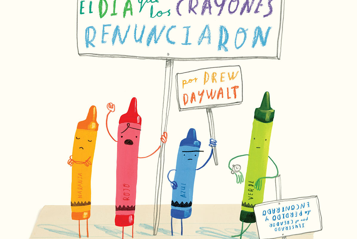 #LunesdeLibros ¿Qué pasaría si renunciaran los crayones? Drew Daywalt y Oliver Jeffers nos cuentan