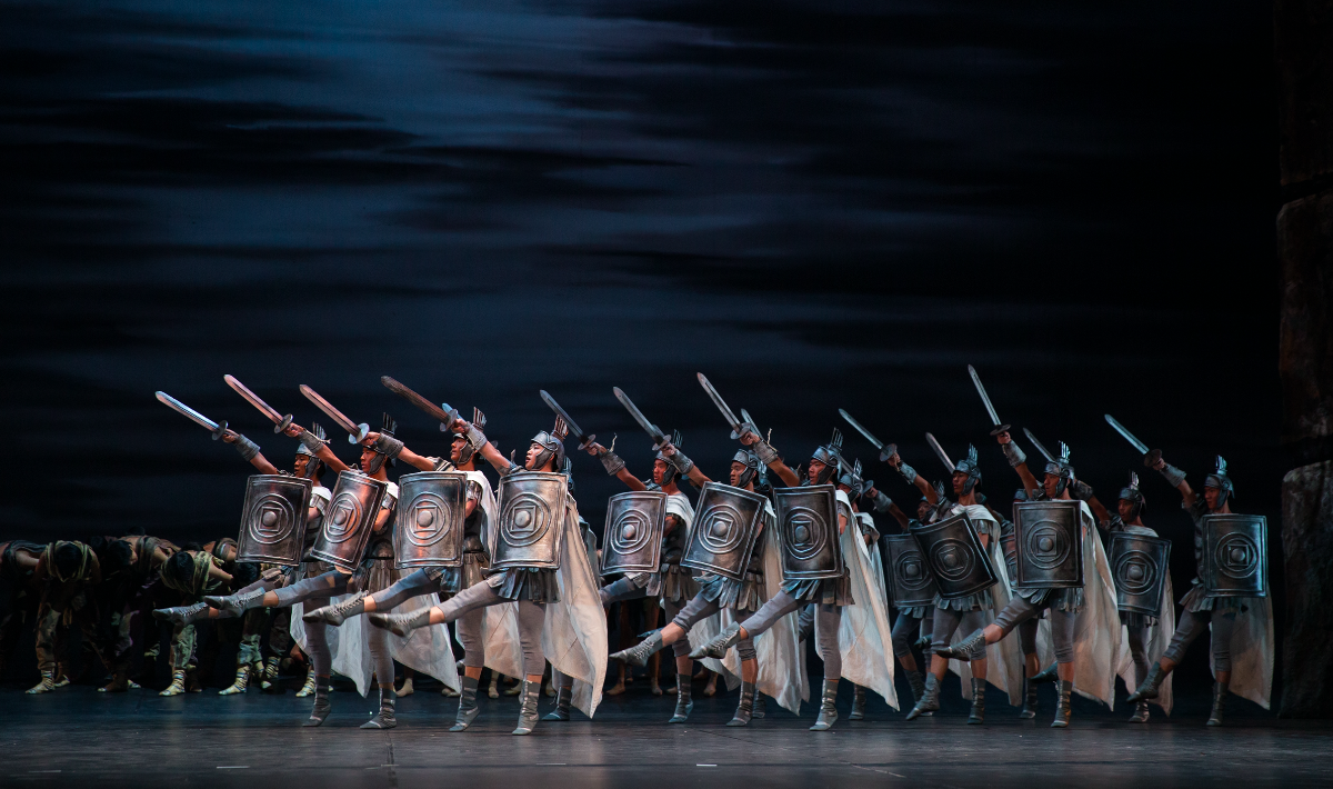El Ballet Liaoning de China presenta la obra Espartaco en el Cervantino